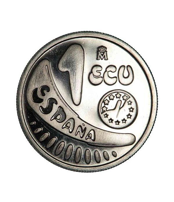 1 ECU. Comunidad Económica Europea 1989  - 2