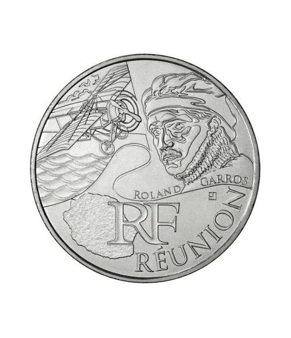 Francia 10 € 2012 Les Euros des Regions. Reunion