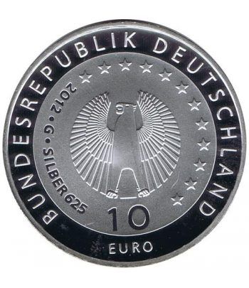 moneda Alemania 10 Euros 2012 G. Agro Acción Alemana. Proof