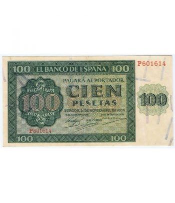 (1936/11/21) Burgos. 100 Pesetas. EBC.