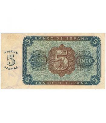 (1938/08/10) Burgos. 5 Pesetas. EBC.