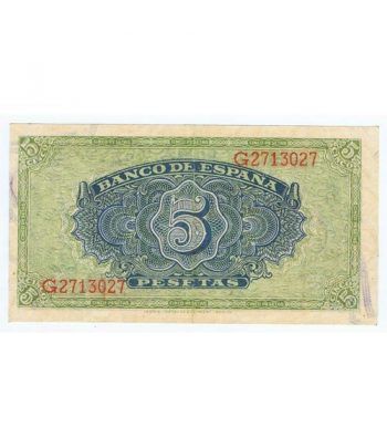 (1940/09/04) Madrid. 5 Pesetas. EBC.