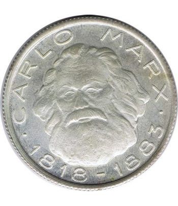 Medalla Carlo Marx 1818-1883. Karl Marx. Cuproníquel.