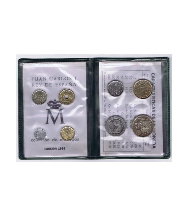 (1993) Cartera Juan Carlos I. 8 monedas  - 2