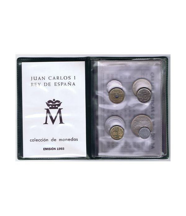 (1993) Cartera Juan Carlos I. 8 monedas
