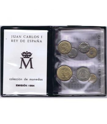 (1994) Cartera Juan Carlos I. 8 monedas
