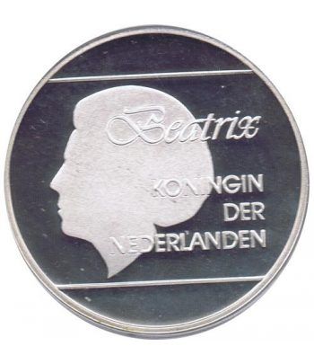 Moneda de plata 25 Florin Aruba 1992 Windsurf Barcelona 92