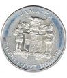 Moneda de plata 25 Dollars Jamaica 1992 Boxeo Barcelona 92
