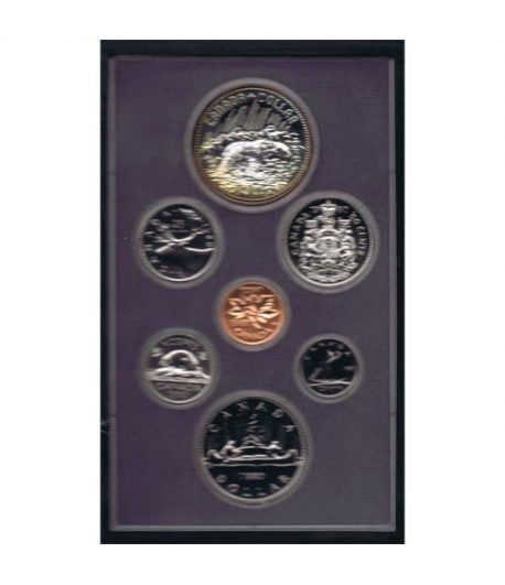 Estuche monedas Canada 1980 prestige. Proof.