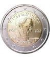 moneda conmemorativa 2 euros Vaticano 2018 Padre Pío.