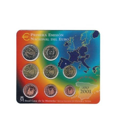 Cartera oficial euroset España 2001