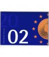 Cartera oficial euroset Holanda 2002 (Azul)
