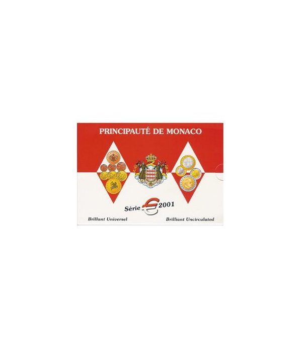 Cartera oficial euroset Monaco 2001  - 2