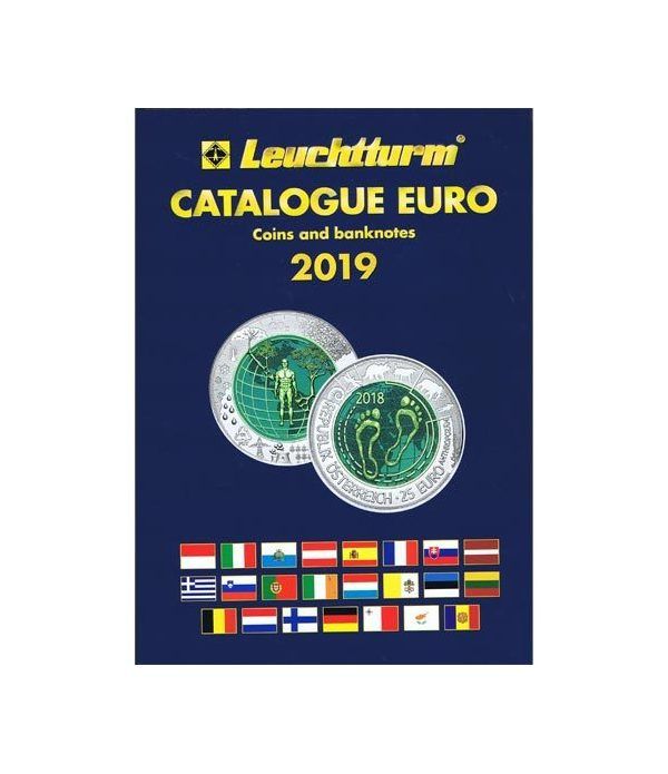 Monedas y billetes EURO-CATALOGO LEUCHTTURM 2019.