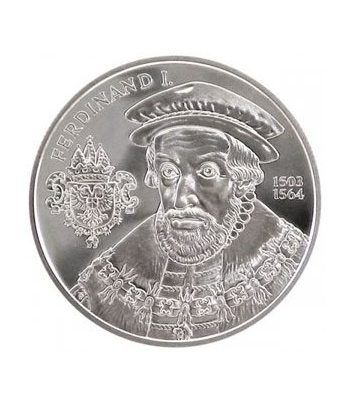 moneda Austria 20 Euros 2002 El Renacimiento (estuche proof).