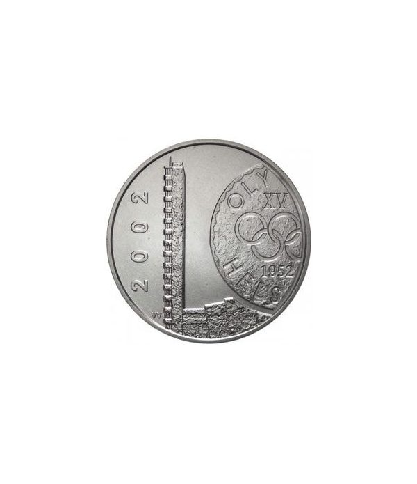moneda Finlandia 10 Euros 2002 (JJOO Helsinki).  - 2