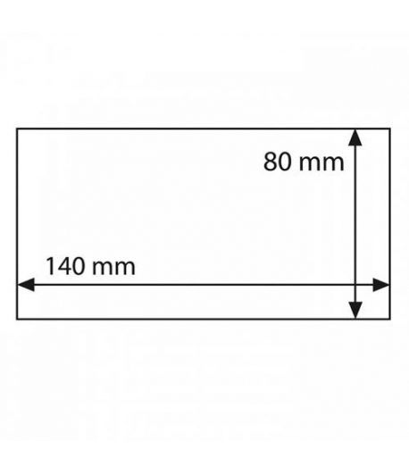 LEUCHTTURM Fundas para billetes BASIC 140. 156X84mm. (50u.).