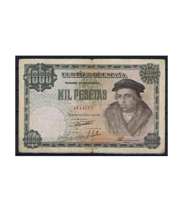 (1946/02/19) Madrid. 1000 Pesetas. MBC-. Serie 1844151