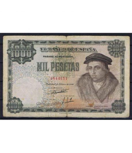 (1946/02/19) Madrid. 1000 Pesetas. MBC-. Serie 1844151