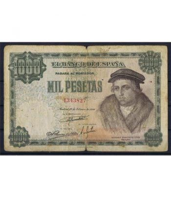 (1946/02/19) Madrid. 1000 Pesetas. MBC-. Serie 1343827