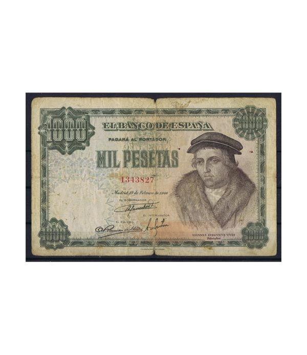 (1946/02/19) Madrid. 1000 Pesetas. MBC-. Serie 1343827