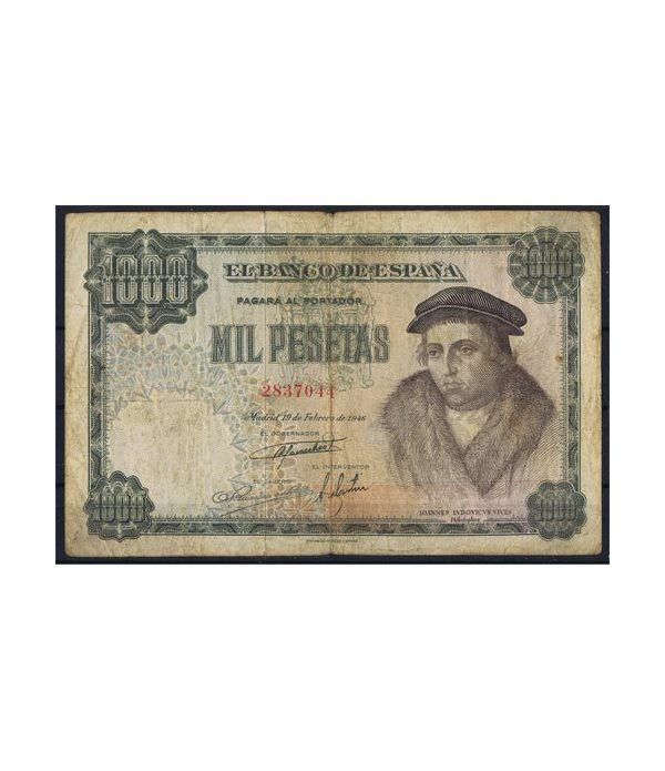 (1946/02/19) Madrid. 1000 Pesetas. MBC-. Serie 2837044