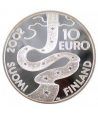 moneda Finlandia 10 Euros 2002 (Elias) (estuche proof)