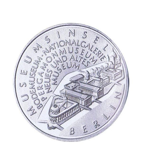 moneda Alemania 10 Euros 2002 A. Isla de los Museos.  - 2