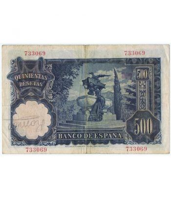 (1951/11/15) Madrid. 500 Pesetas. MBC. Sin Serie 733069