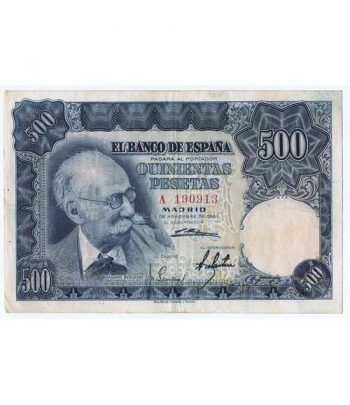 (1951/11/15) Madrid. 500 Pesetas. MBC. Serie A190913