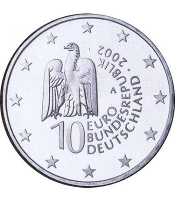 moneda Alemania 10 Euros 2002 A. Isla de los Museos.