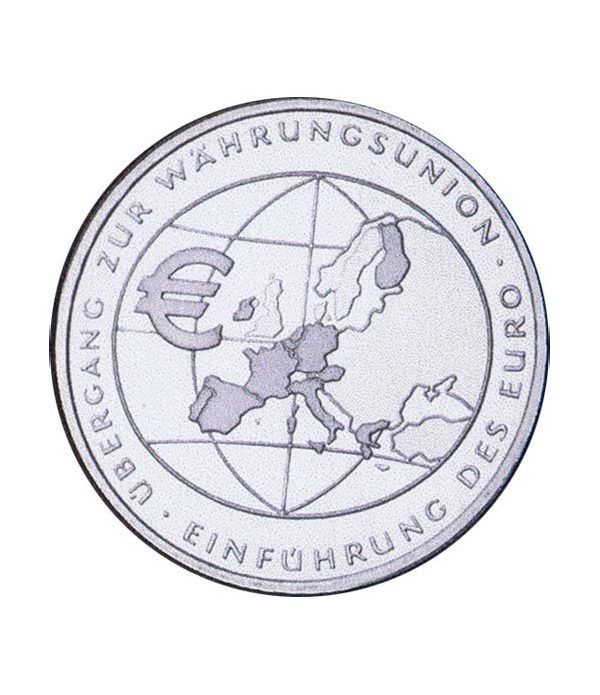 moneda Alemania 10 Euros 2002 F. Introducción del Euro.  - 2