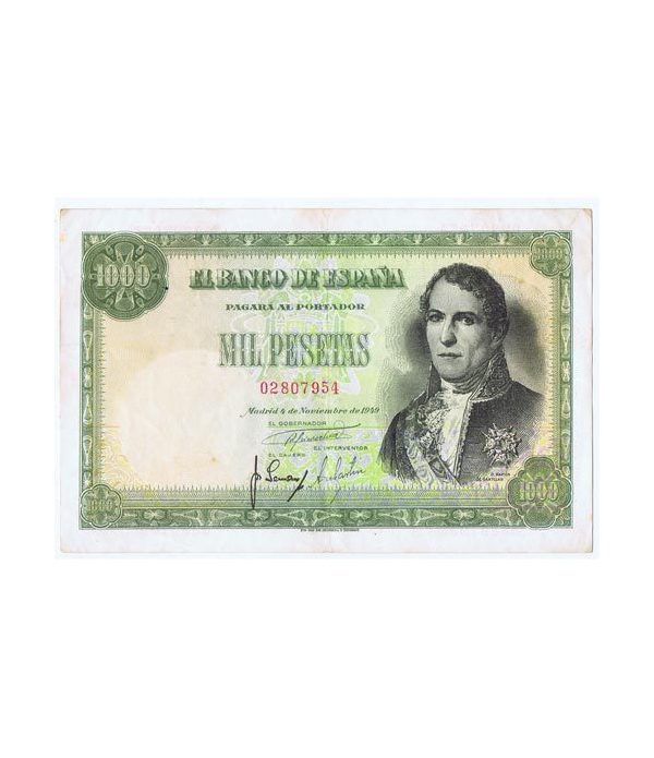 (1949/11/04) Madrid. 1000 Pesetas. MBC+. Serie 02807954