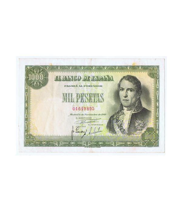 (1949/11/04) Madrid. 1000 Pesetas. MBC+. Serie 04649895