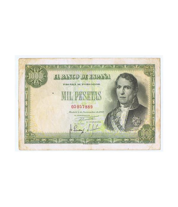 (1949/11/04) Madrid. 1000 Pesetas. MBC. Serie 05957889