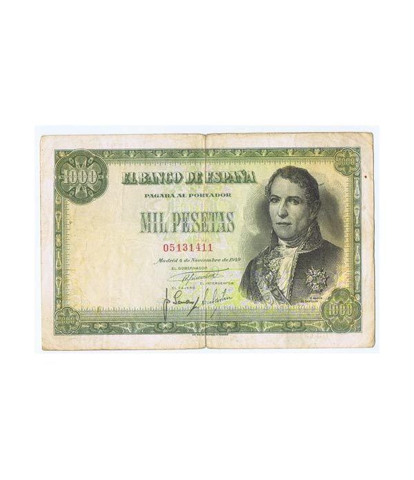 (1949/11/04) Madrid. 1000 Pesetas. MBC-. Serie 05131411