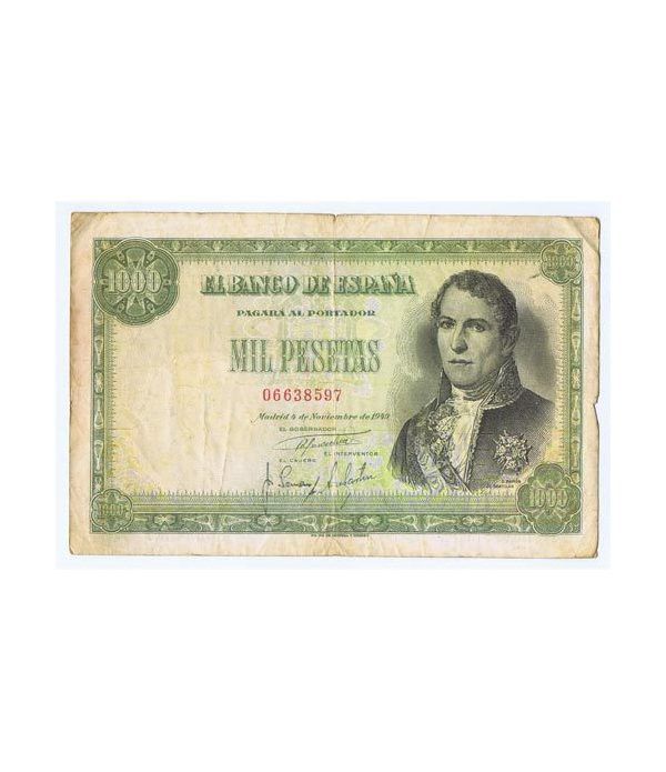 (1949/11/04) Madrid. 1000 Pesetas. MBC-. Serie 06638597