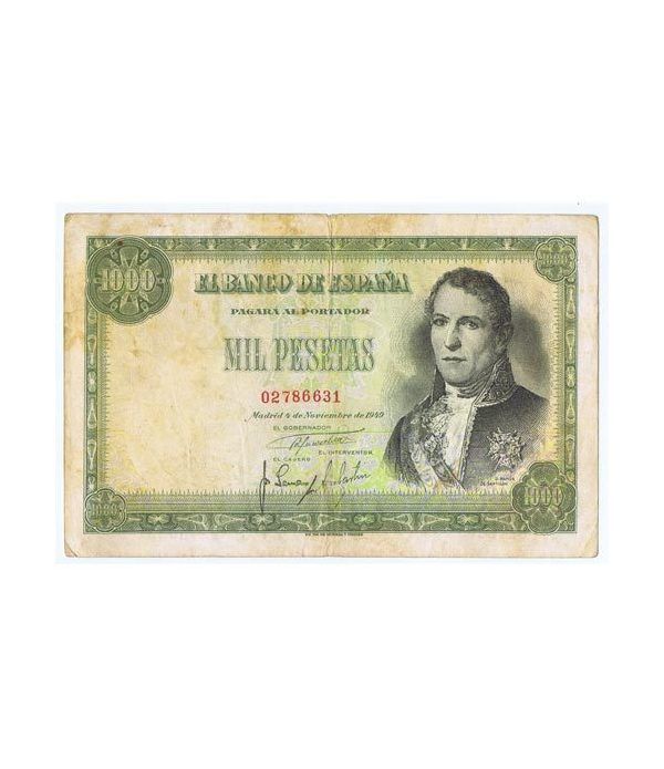 (1949/11/04) Madrid. 1000 Pesetas. MBC-. Serie 02786631