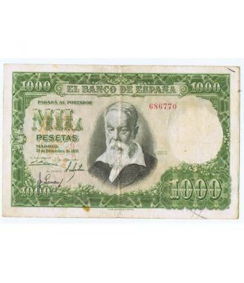 (1951/12/31) Madrid. 1000 Pesetas. MBC. Sin serie 686770