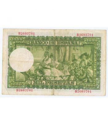 (1951/12/31) Madrid. 1000 Pesetas. MBC. Serie B2603701