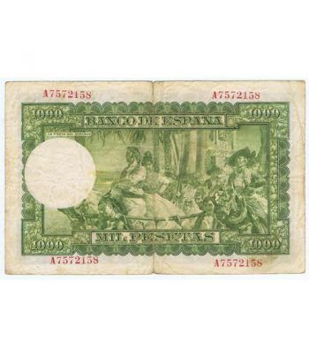 (1951/12/31) Madrid. 1000 Pesetas. MBC. Serie A7572158