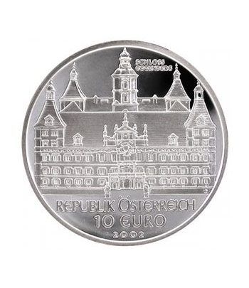 moneda Austria 10 Euros 2002 (Castillo de Eggenberg).