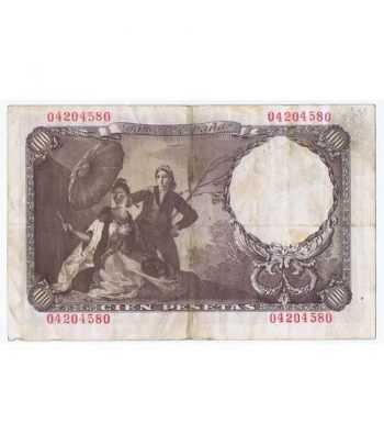 (1946/02/19) Madrid. 100 Pesetas. MBC-. Sin Serie 04204580