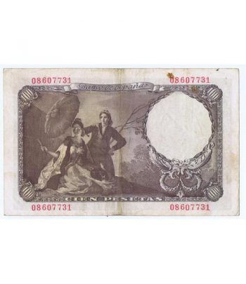 (1946/02/19) Madrid. 100 Pesetas. MBC. Sin Serie 08607731