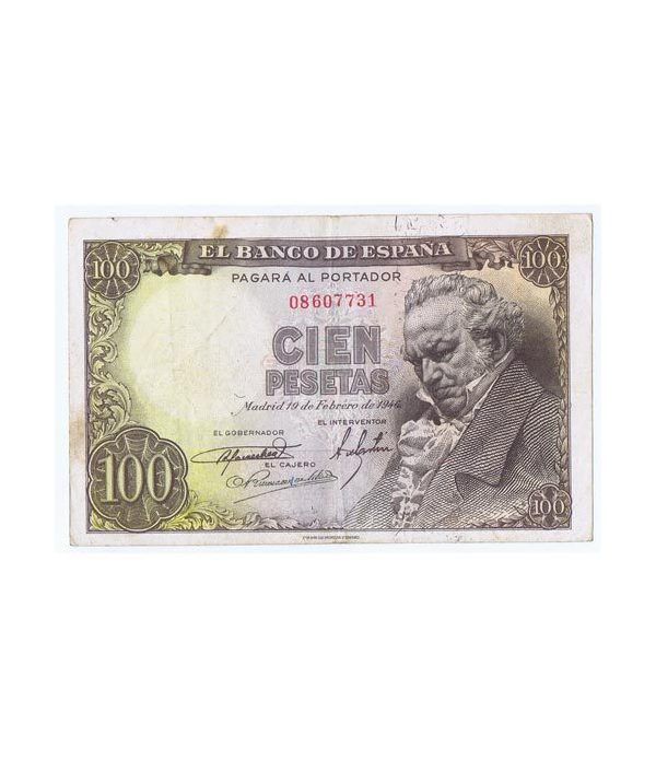 (1946/02/19) Madrid. 100 Pesetas. MBC. Sin Serie 08607731