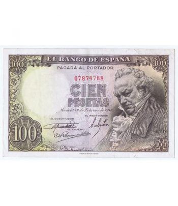 (1946/02/19) Madrid. 100 Pesetas. MBC+. Sin Serie 07874788