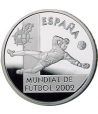 Moneda 2002 Futbol. Portero. 10 euros. Plata.
