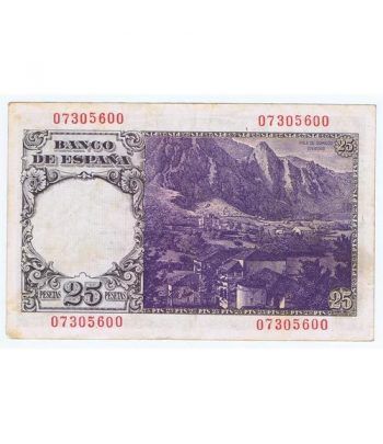 (1946/02/19) Madrid. 25 Pesetas. MBC+ Sin Serie 07305600