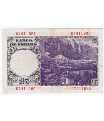 (1946/02/19) Madrid. 25 Pesetas. MBC+ Sin Serie 07411995