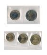 monedas euro serie Monaco 2002 (5valores)